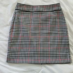 Banana Republic plaid skirt